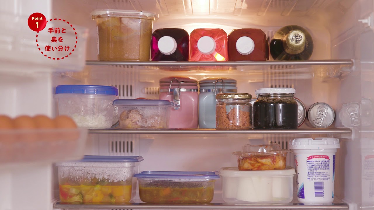 冷蔵庫のかしこい整理術　３つのポイント～さいたま市食品ロス削減プロジェクト～
