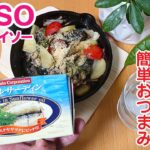 100均便利調理グッズと100均食材で作る超簡単おつまみ「ダイソーのオイルサーディン」【100円ショップDAISO】