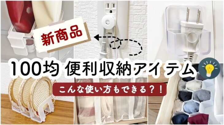 【新商品】［100均便利収納アイテム］これは必見‼︎｜こんな使い方も？！｜DAISO｜Seria｜〜100均収納アイテム【最新版】〜