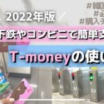 【韓国生活の知恵】韓国の交通系ICカードT-moneyの使い方を紹介｜地下鉄・バス・コンビニでの利用法｜チャージ｜韓国ソウル旅行｜韓国留学女子大学生｜vlog