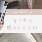 【セリア購入品】2Way仕様の便利グッズ#100均