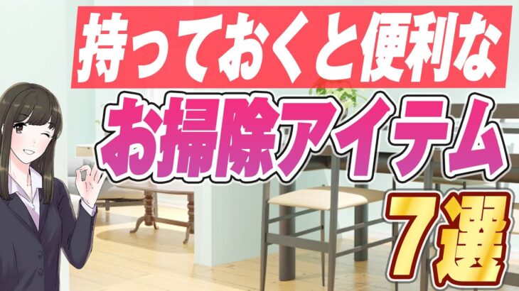 【あると便利】いざという時に役立つあると便利なお掃除アイテム７選！