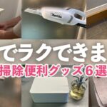 【掃除便利グッズ】これでラクできました！劇的に掃除がラクになるおすすめ便利グッズ６選【リビング・玄関・水回り編】