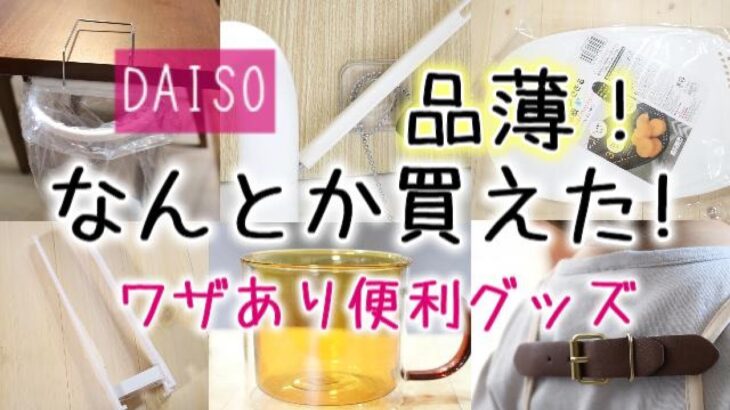 DAISO/品薄！探し回って手に入れたワザあり便利グッズ ！