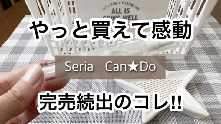 【100均】セリア　入手困難!?ハシゴしてついに見つけた!!新商品が進化!!アイデアで便利になる商品も【Seria】