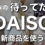 【100均購入品】ついに行ってきました!!DAISOダイソー新商品もスタンダードプロダクツ購入品♡【便利グッズ/話題/収納/インテリア/文房具/花瓶/食器/冷感/キッチングッズ】