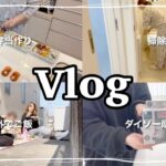 〖春休みVlog〗いつもの日常🎵久しぶりにダイソー購入品💓便利グッズ見つけた👀✨