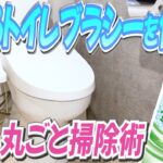 流せるトイレブラシを使ってトイレ丸ごと掃除術