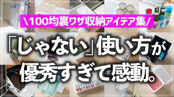 【ダイソー＆セリア裏技収納術】100均収納グッズの「普通じゃない」活用法がぴったりすぎた！思わず試したくなる収納アイデア10選を一気に紹介