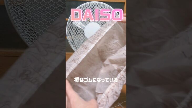 季節外れの扇風機！収納袋で片付け完了【100円ショップDAISO】