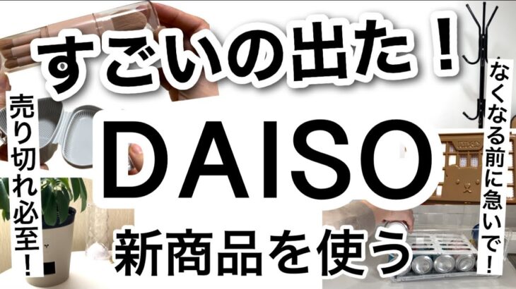 【100均】速報!!目を疑ったすごいやつ！DAISOダイソー新商品♡【5WAY/冷蔵庫収納/収納/おにぎり/旅行に便利/自動で/メイク/サンリオ/虫よけ】