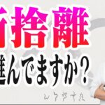 【断捨離のコツ・朝の水槽掃除】