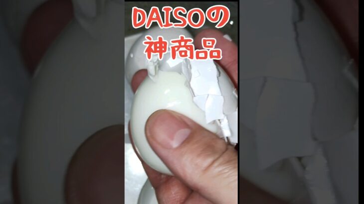 【驚愕】美術2が『DAISO』の「超簡単」ゆで卵剥き器を徹底紹介！#shorts #music #100均 #便利グッズ #料理