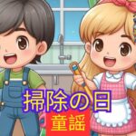 童謡・子供向けビデオ 🧹 今日は掃除の日です！楽しくお片付け🎶 | 童謡 わらべうたワンダーランド #童謡