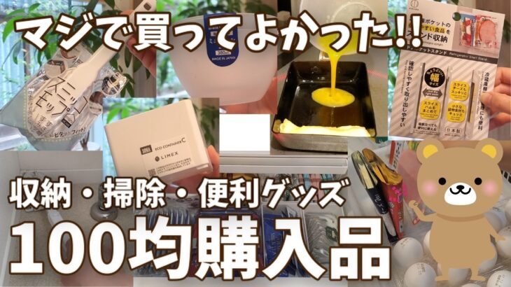 【100均購入品】もっと早く買えばよかった…キャンドゥとセリアでマジで使える収納・掃除・便利グッズ見つけた！