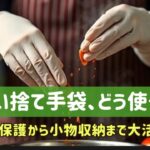 使い捨て手袋の力！キッチンから小物整理まで大活躍